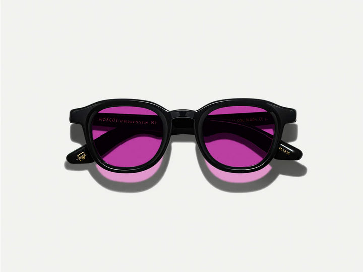 MOSCOT DAHVEN BLACK WITH CUSTOM MADE TINTS