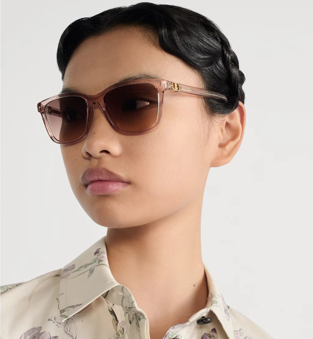Lunettes de soleil carrées noires Petit CD S2I