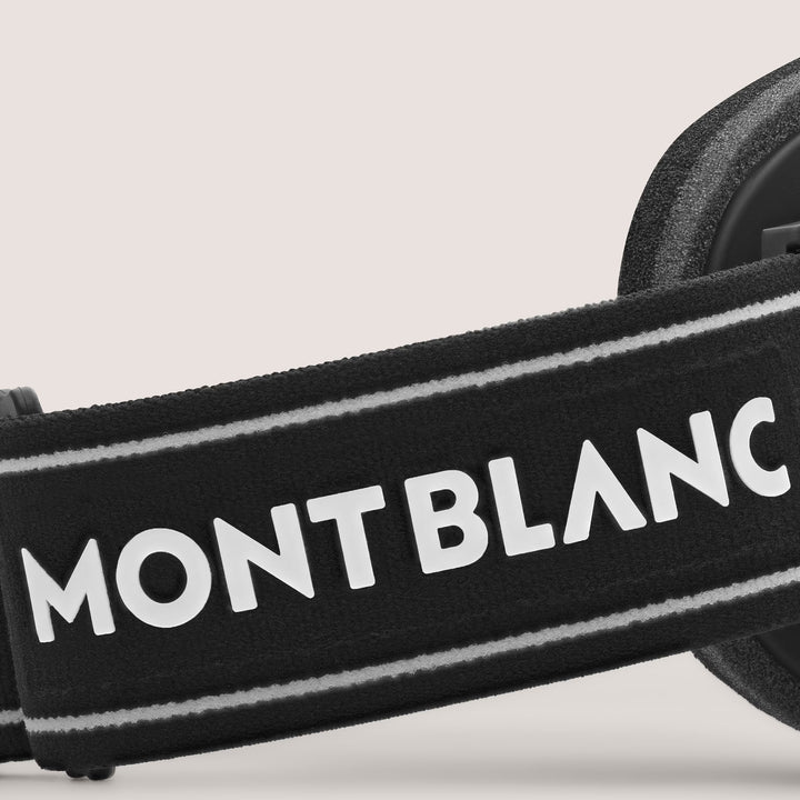 Masque de Ski Rectangulaire avec Monture Injectée Noire