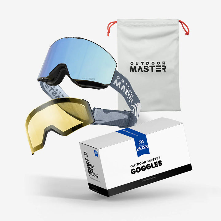 Masque de ski FALCON coupe asiatique verre cylindrique ZEISS