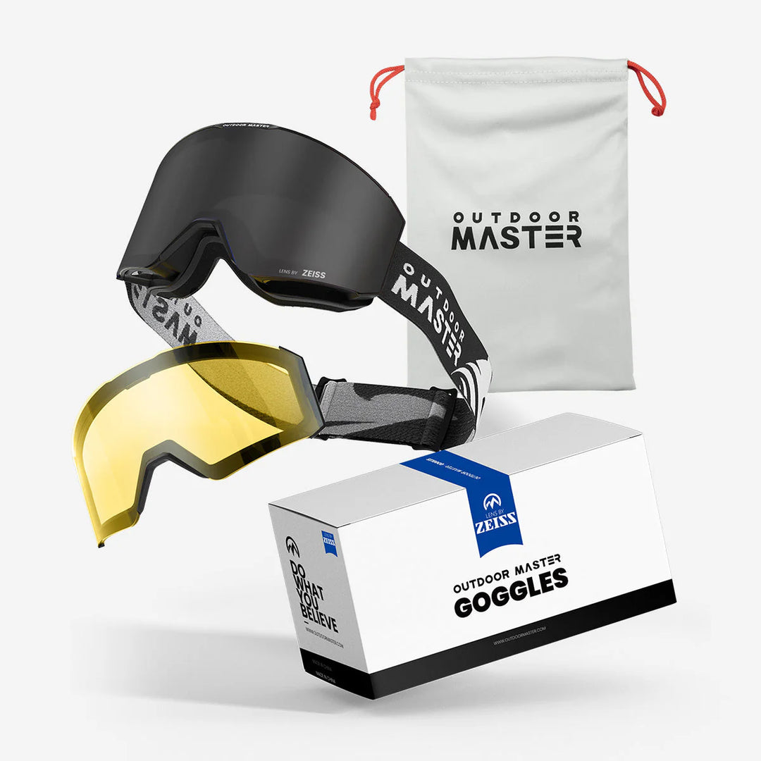 Masque de ski FALCON coupe asiatique verre cylindrique ZEISS