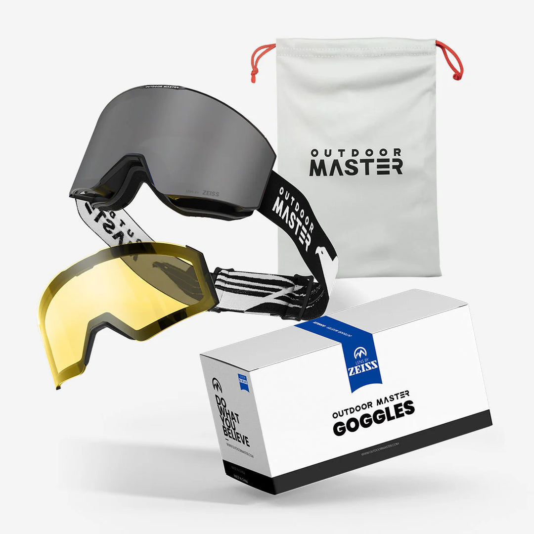 Masque de ski FALCON coupe asiatique verre cylindrique ZEISS