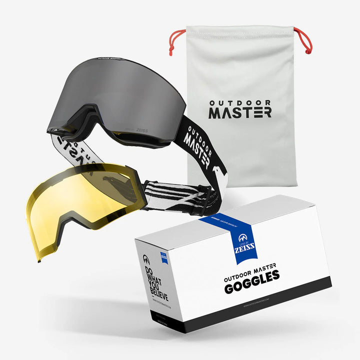 Masque de ski FALCON coupe asiatique verre cylindrique ZEISS