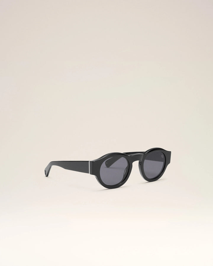 Lunettes De Soleil 75002 Noires En Acétate