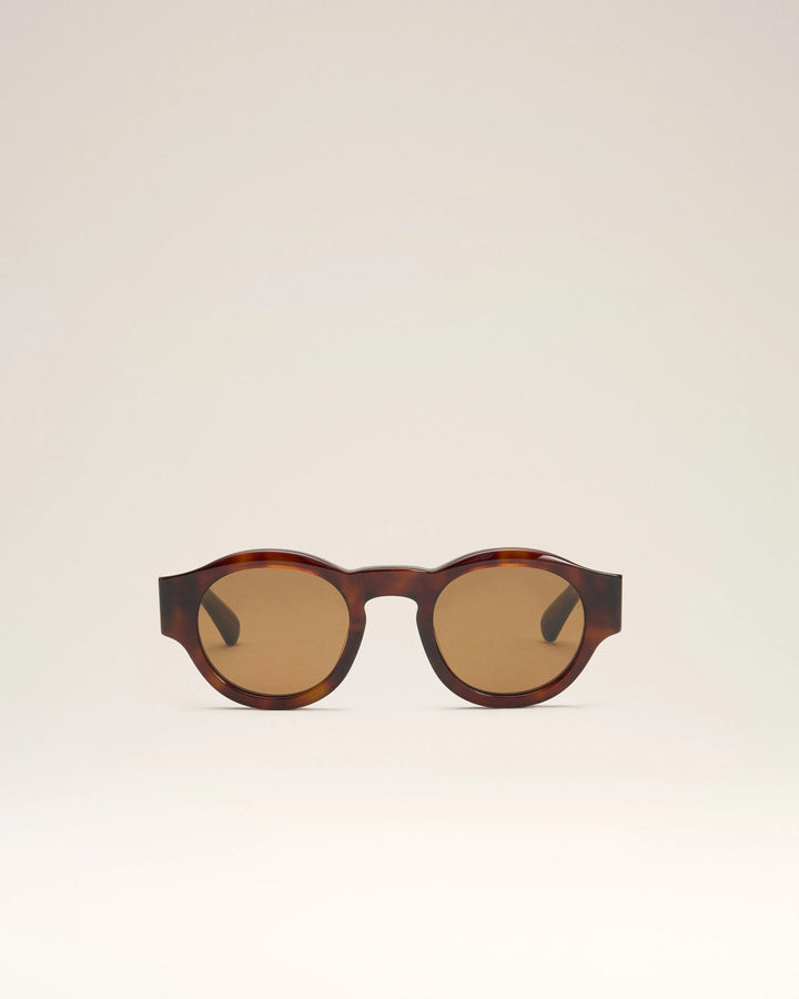 Lunettes De Soleil 75002 Marron En Acétate