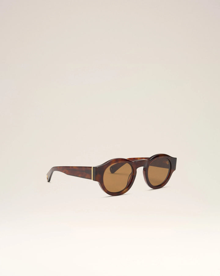 Lunettes De Soleil 75002 Marron En Acétate