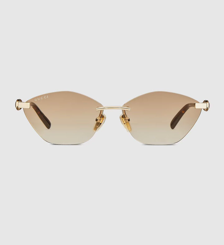 Lunettes de soleil à monture œil-de-chat