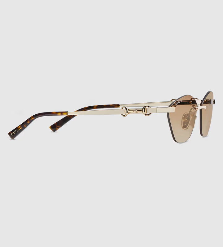 Lunettes de soleil à monture œil-de-chat