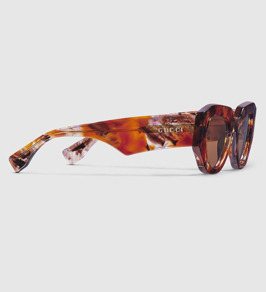 Lunettes de soleil à monture œil-de-chat