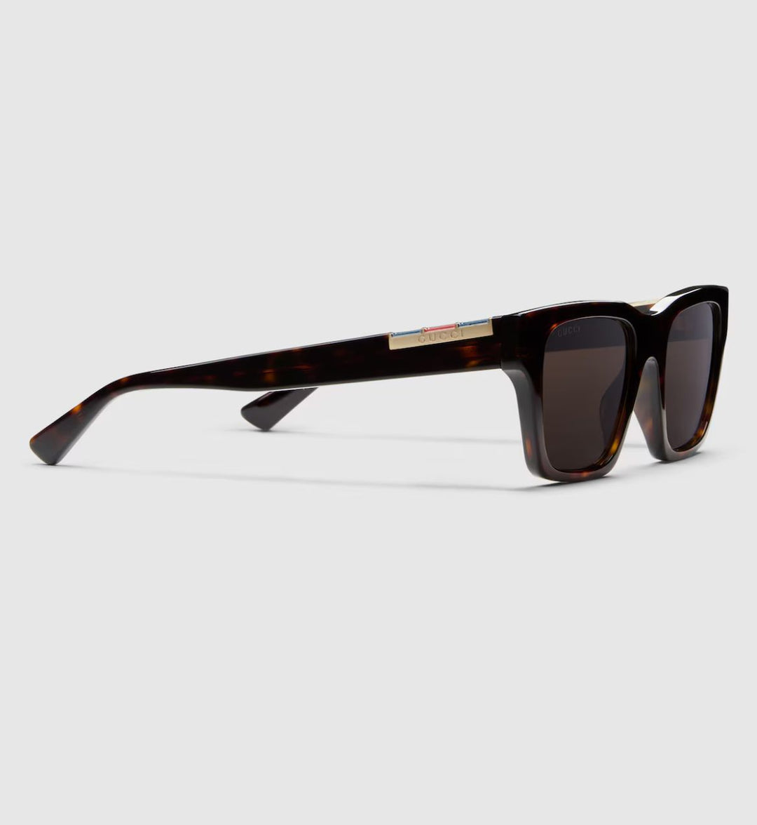 Lunettes de soleil rectangulaires