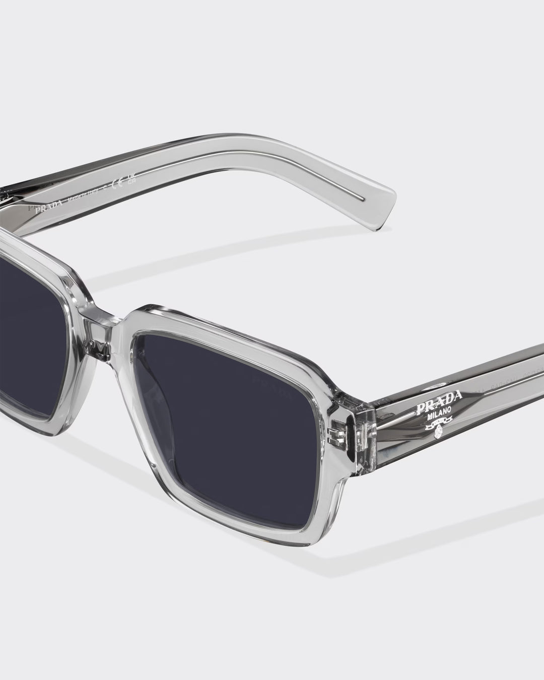 Lunettes de soleil avec logo Prada